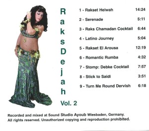Back Cover of Raks Dejah Vol 2.